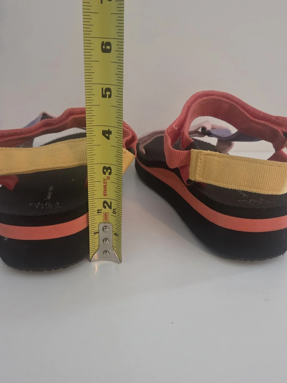 Time And Tru Kids Coral & Pink Sport Sandals Size 7